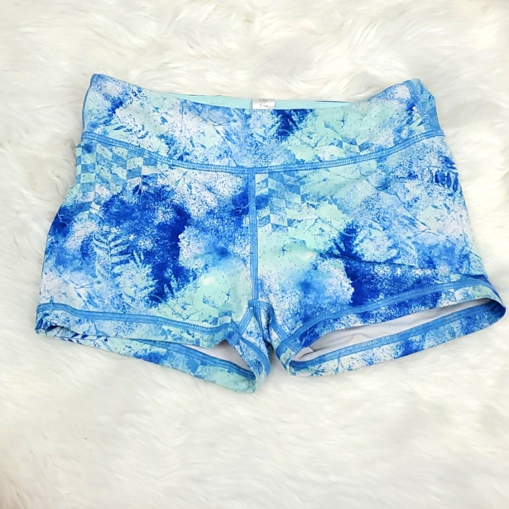 Ivivva athletic shorts blue girl size 12